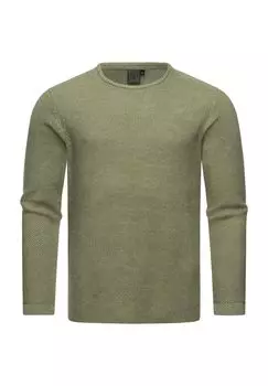 Вязаный свитер Knitson Ragweartm, оливковый