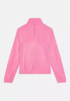 Вязаный свитер KOGSILLE HALF ZIP HIGHNECK Kids ONLY, цвет begonia pink