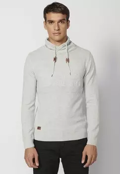 Вязаный свитер Koroshi, цвет gris claro vigor