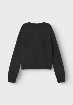 Вязаный свитер LANGARM LMTD, темно-серый