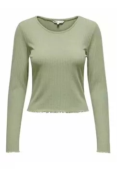 Вязаный свитер LANGRMELIGES ONLY, цвет seagrass