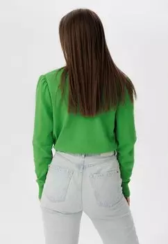 Вязаный свитер Laurella, зеленый