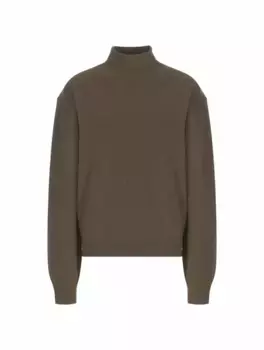 Вязаный свитер LEMAIRE, зелёный