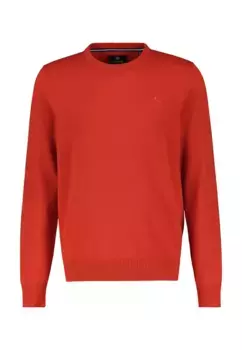 Вязаный свитер LERROS "Базовый вязаный свитер LERROS", цвет Lava Red