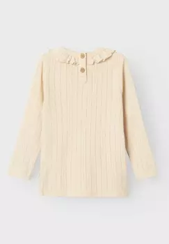 Вязаный свитер Lil' Atelier, бежевый