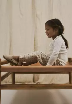 Вязаный свитер Lil' Atelier, кремовый