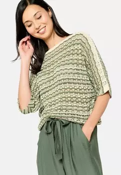 Вязаный свитер LolaLiza, хаки