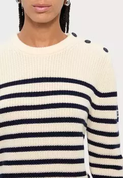 Вязаный свитер LONG SLEEVE Ralph Lauren, кремовый