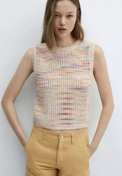 Вязаный свитер MALAUI Mango, цвет ecru