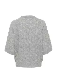 Вязаный свитер MALENE Kaffe, серый