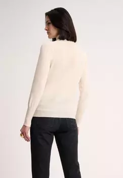 Вязаный свитер MANO Luisa Spagnoli, бежевый