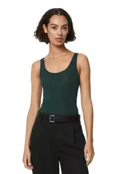 Вязаный свитер Marc O'Polo "из мягкой смеси органического хлопка", зеленый