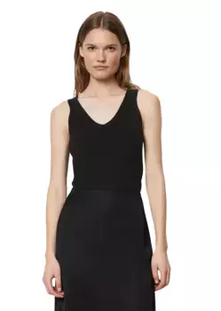 Вязаный свитер Marc O'Polo "из натурального хлопка", черный