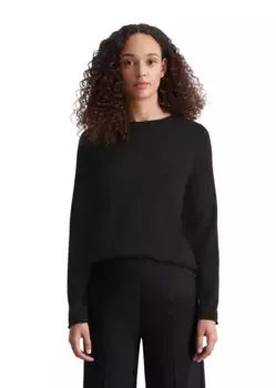 Вязаный свитер Marc O'Polo "из тонкой шерсти мериноса", черный