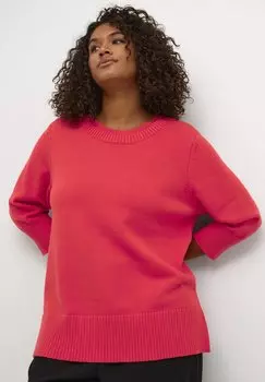 Вязаный свитер MARNA Kaffe Curve, цвет cayenne