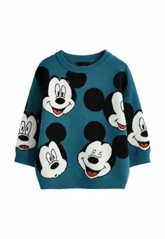 Вязаный свитер MICKEY MOUSE CREW NECK Next, синий