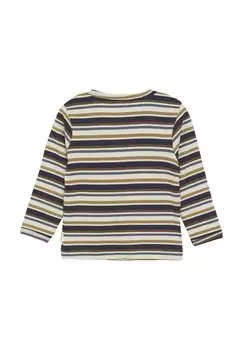 Вязаный свитер Minymo, темно-синий