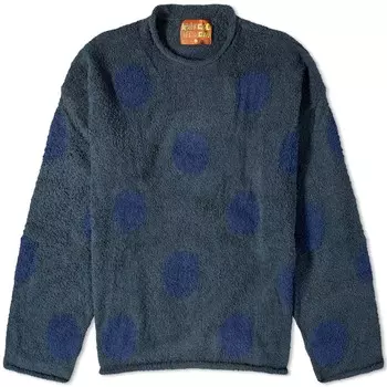 Вязаный свитер мишка в горошек Brain Dead Teddy