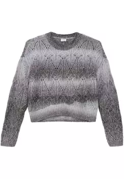 Вязаный свитер MIT AJOURMUSTER s.Oliver, цвет schwarz