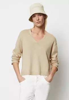 Вязаный свитер MIT HOHEM ANTEIL Marc O'Polo, цвет dusty field