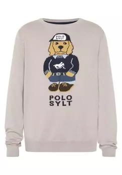 Вязаный свитер MIT HUNDE-DESIGN AUF DER VORDERSEITE Polo Sylt, цвет ashes of roses