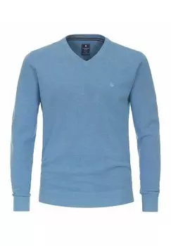 Вязаный свитер MIT V AUSSCHNITT Redmond, цвет hellblau