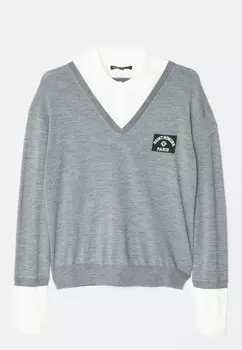 Вязаный свитер MOLVERO maje, серый