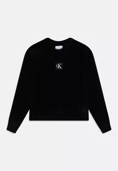 Вязаный свитер MONOGRAM SOFT Calvin Klein Jeans, цвет black