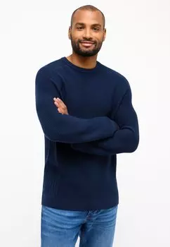 Вязаный свитер Mustang, цвет blau