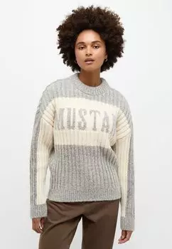 Вязаный свитер Mustang, цвет wei