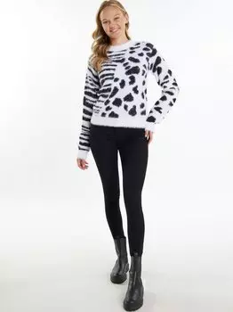 Вязаный свитер Mymo, экрю