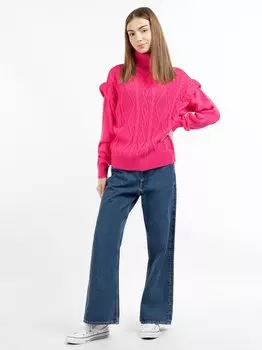 Вязаный свитер Mymo, розовый