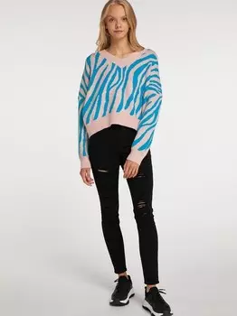 Вязаный свитер Mymo, розовый