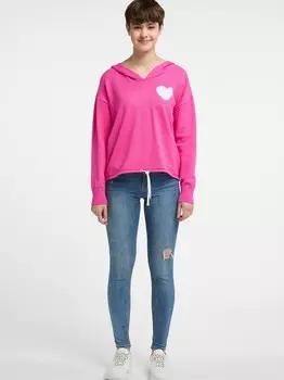 Вязаный свитер Mymo, розовый