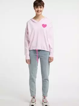 Вязаный свитер Mymo, розовый