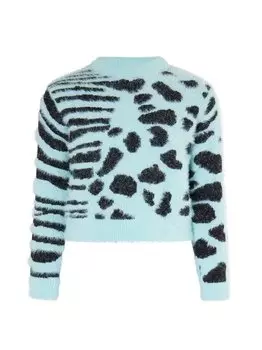 Вязаный свитер Mymo, зеленый