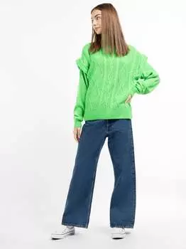 Вязаный свитер Mymo, зеленый