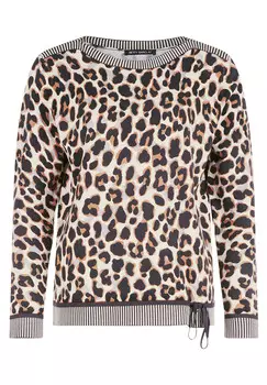 Вязаный свитер на кулиске Betty Barclay, бежевый