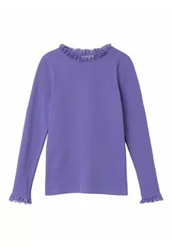 Вязаный свитер Name it, фиолетовый