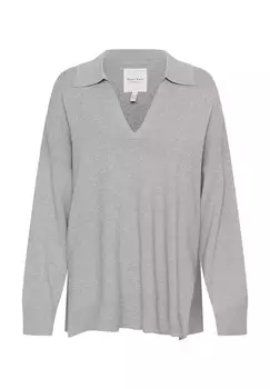 Вязаный свитер NATARAPW Part Two, светло-серый