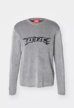 Вязаный свитер NERVE SHATTER LONGSLEEVE 032c, черный