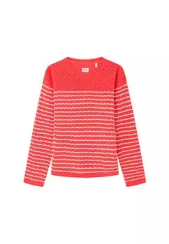 Вязаный свитер Nisha Pepe Jeans, лосось