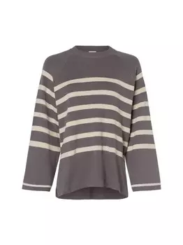 Вязаный свитер нмфифи Noisy May, бежевый