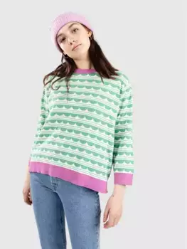 Вязаный свитер Nubitty Nmph, зеленый