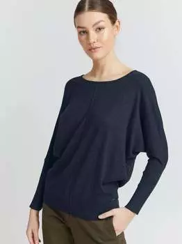 Вязаный свитер окшердис Oxmo, синий