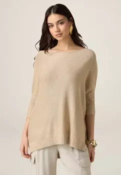 Вязаный свитер Oltre, золотой