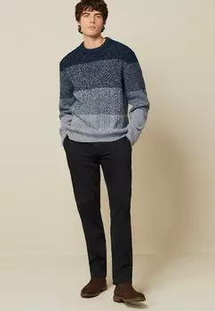 Вязаный свитер OMBRE Next, цвет blue grey