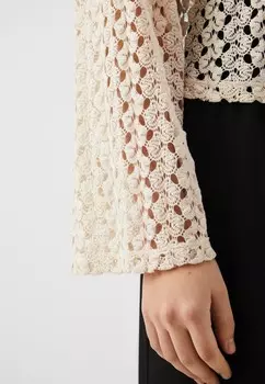 Вязаный свитер ONLLION ONLY Petite, кремовый