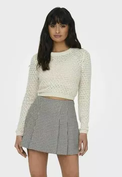 Вязаный свитер ONLY, цвет ecru