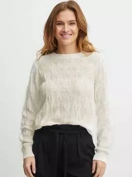 Вязаный свитер от milja B.Young, белый